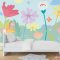 Magical Garden wall mural displayed on wall.
