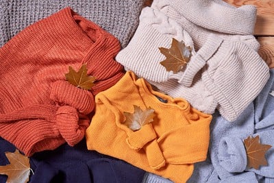 Fall themed clothes for outdoor parties.