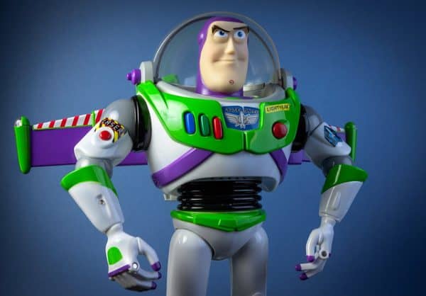 Buzz Lightyear appears in Toy Story 4.
