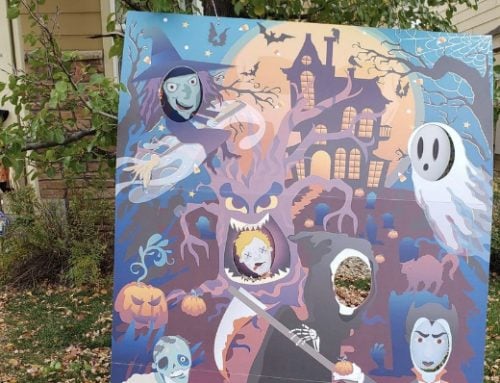 Lifesized Halloween Cardboard Cutout & Stand-Up Party Ideas