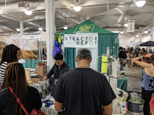 Cannabis trade shows focus on the latest technology.