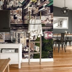 City and Skyline Wall Murals