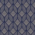 Image for Geometric Blue and Gold Wall Mural