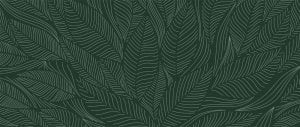 Image for Lush Leaves Wall Mural