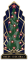 Art Deco Tree 36" Cardboard