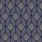 Image for Geometric Blue and Gold Wall Mural