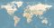 Image for Modern Map Wall Mural