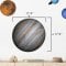 Solar System Photo wall decal dimensions.
