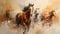 Image for Wild Horses Wall Mural